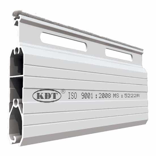 MS 5222R- CỬA CUỐN NHÔM CN ĐỨC HIỆU ALLUDOOR 10KG/M2