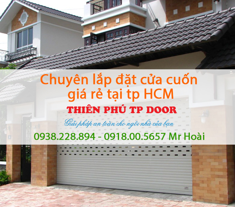 Lắp đặt cửa cuốn tp Hồ Chí Minh