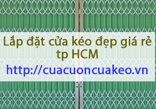 Lắp đặt cửa kéo đẹp giá rẻ
