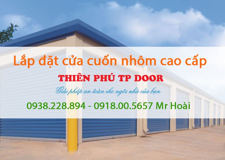 Lắp đặt cửa cuốn nhôm cao cấp