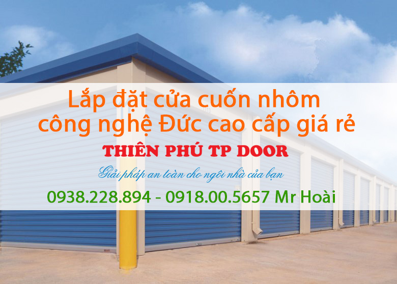 Lắp đặt cửa cuốn nhôm công nghệ Đức cao cấp giá rẻ