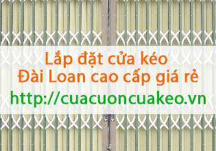 Lắp đặt cửa kéo Đài Loan giá rẻ