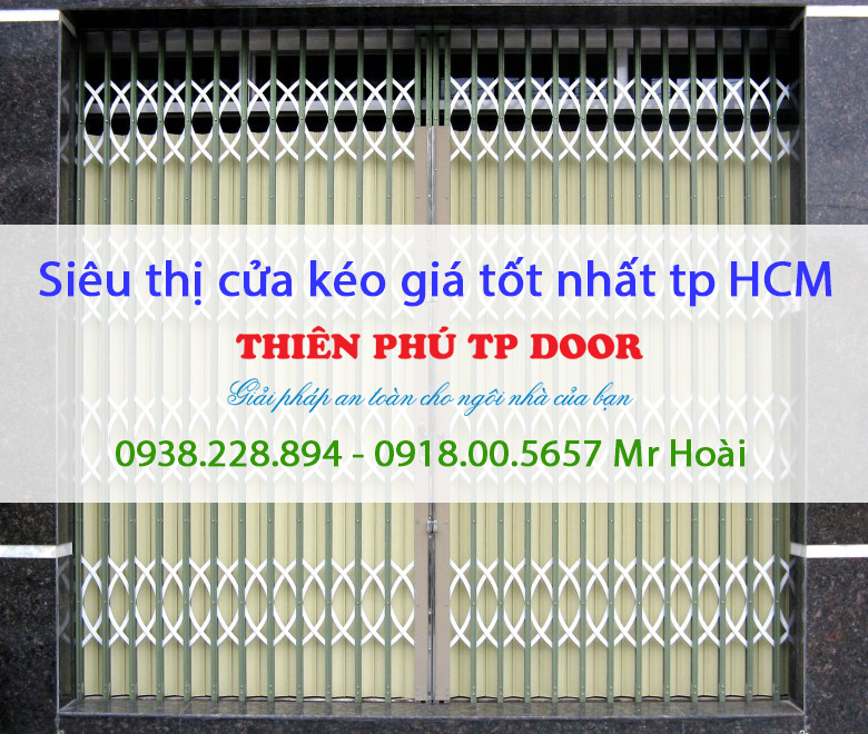 Siêu thị cửa kéo giá tốt nhất tp HCM