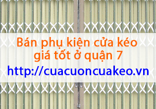 Bán phụ kiện cửa kéo giá tốt ở quận 7