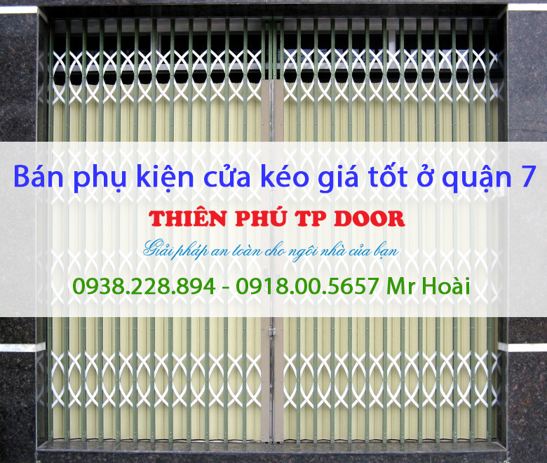 Bán phụ kiện cửa kéo giá tốt ở quận 7