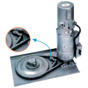 Mô tơ nâng hạ cửa cuốn nhãn hiệu JG - Tải trọng 400KG