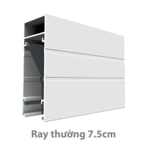 Ray đơn cửa cuốn 7,5 Cm