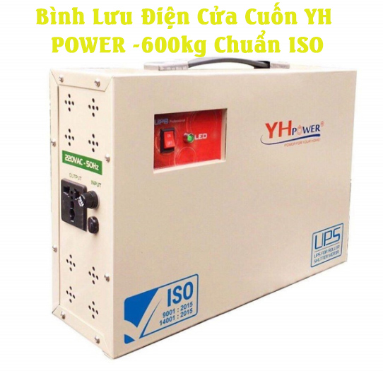 bình lưu điện cửa cuốn YH