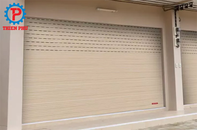 cửa cuốn nan nhôm doortech