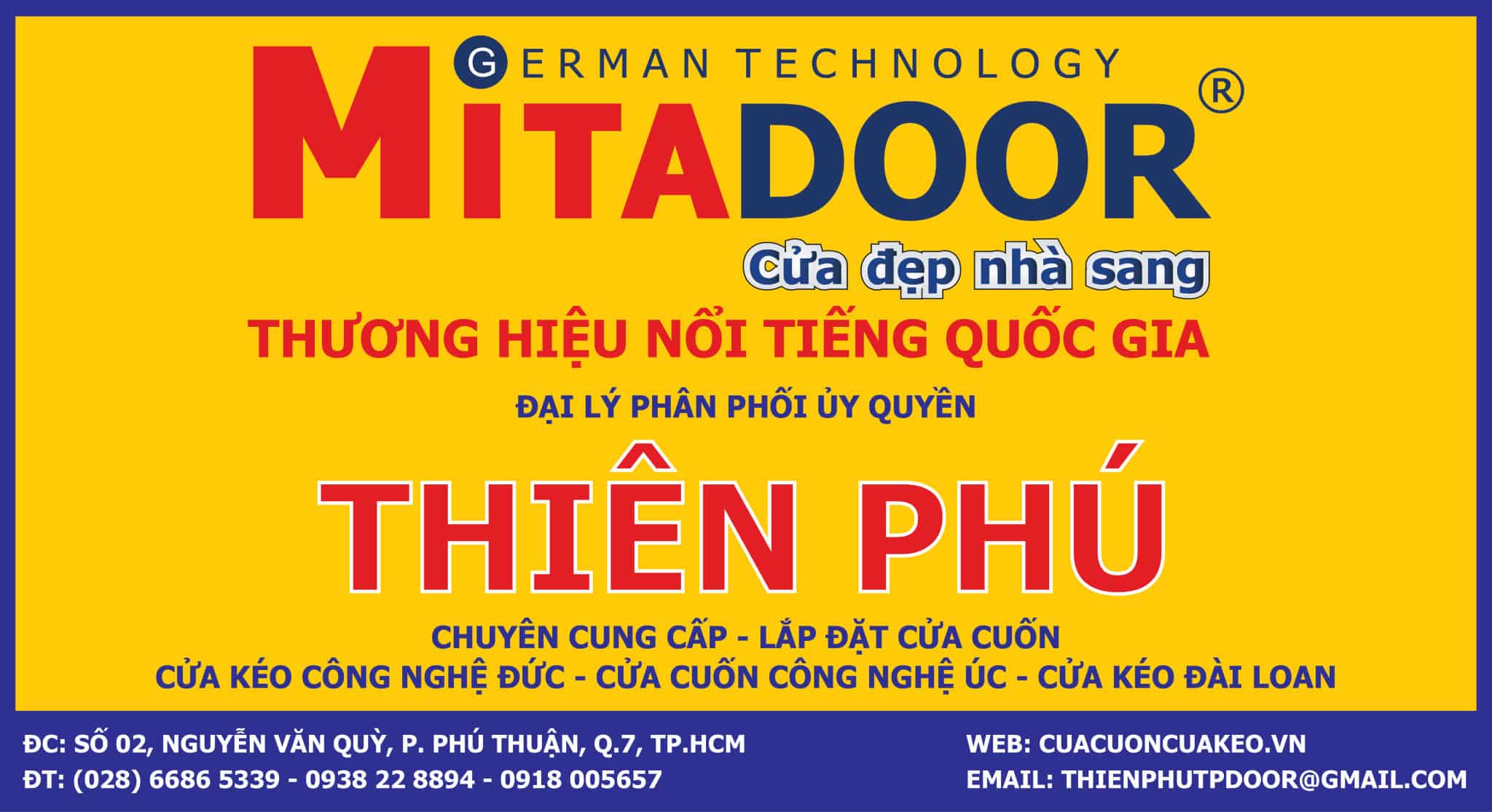 Bán sỉ lá cửa cuốn Mitadoor