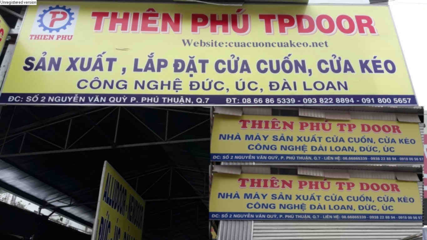 Nhà máy sản xuất cửa cuốn Nhôm công nghệ Đức 